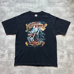 Vintage 2000s jesus biker t shirt